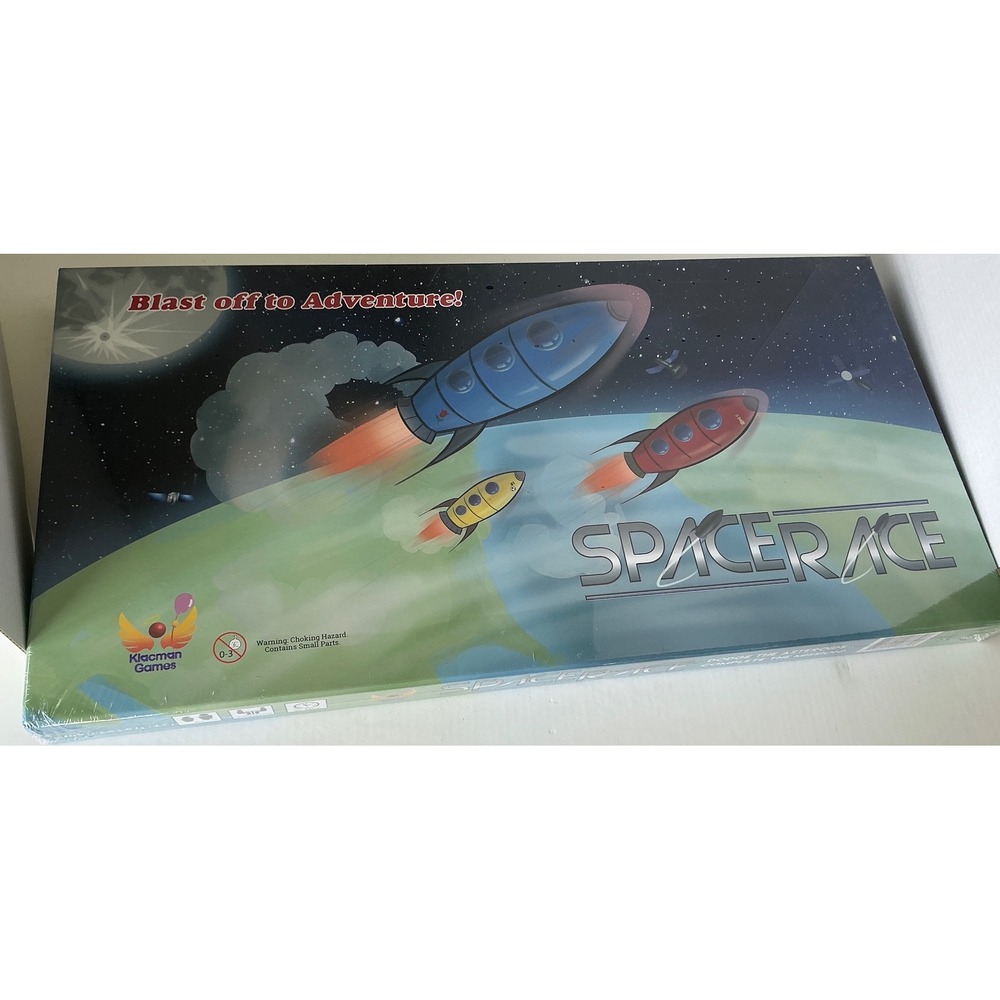 Klacman Games Space Race Board Game‎ Exploration Conquest Strategy Ages 6+ New
